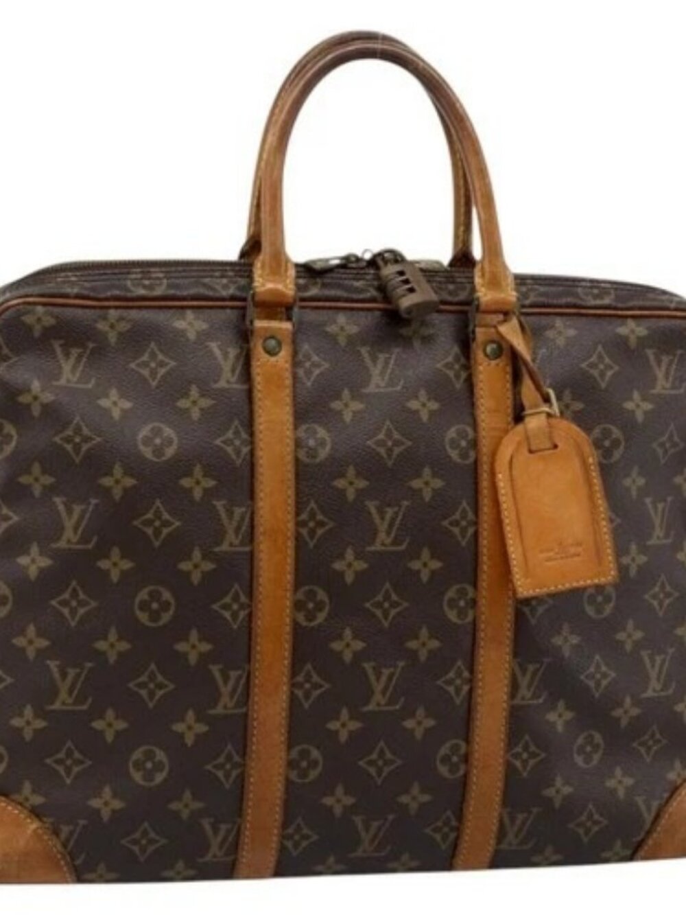 LOUIS VUITTON Monogram Porte Documents Voyage Business Bag M53361 Auth BA13326